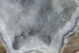 Crystal Filled Dugway Geode (Polished Half) #121731-1